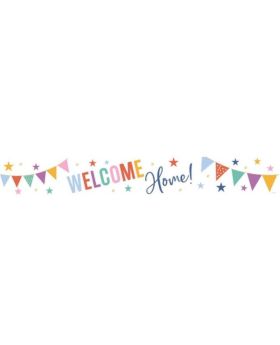 Welcome Home Foil Banner