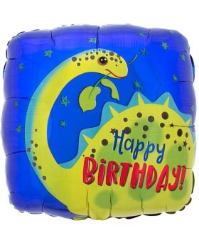 Brontosaurus Birthday Foil Balloon 17"