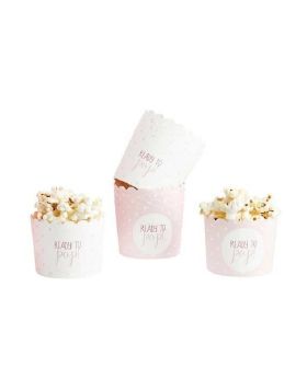 Pink 'Ready to Pop' Paper Treat Cups, pk10