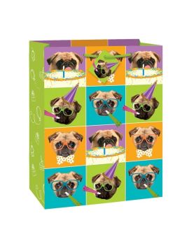 Pug Puppy Large Gift Bag