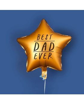 Best Dad Ever Foil Balloon 18"