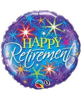 Happy Retirement Foil Balloon 18"