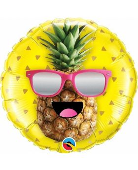 Mr. Cool Pineapples Foil Balloon 18''