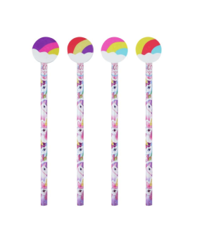 Unicorn Pencil with Eraser Top