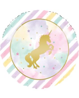 Unicorn Sparkle Foil Balloon 18"
