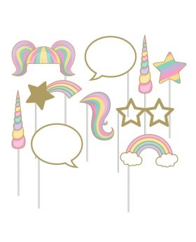 10 Unicorn Sparkle Photo Props