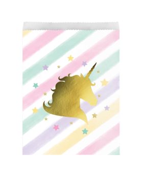 10 Unicorn Sparkle Treat Bags