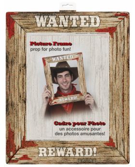 Rodeo Western Wanted Frame