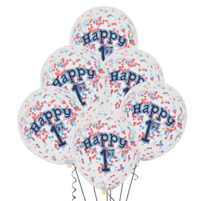 Nautical 1st Birthday Balloons