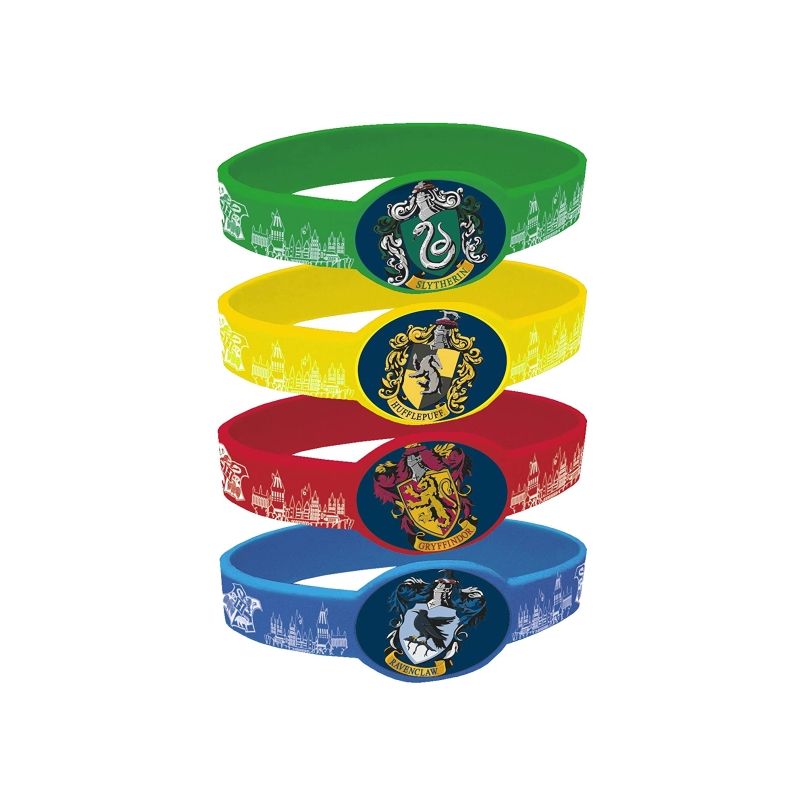 4 Bracelets élastiques Harry Potter