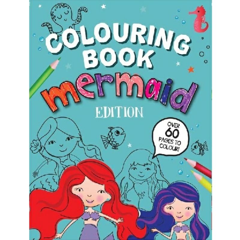 Mermaid Colouring Book