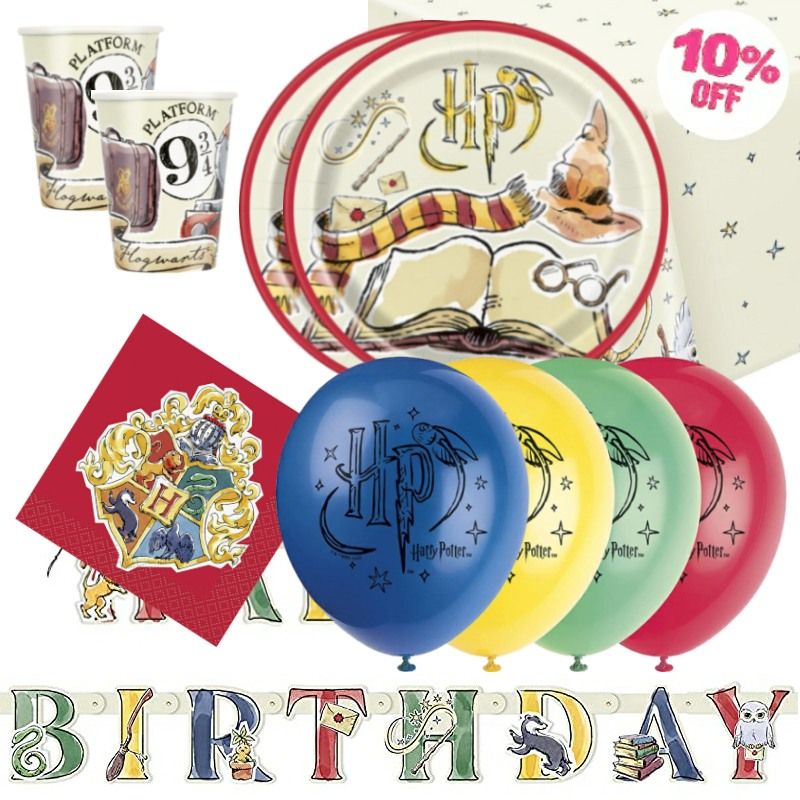 Harry Potter Deluxe Party Pack for 16