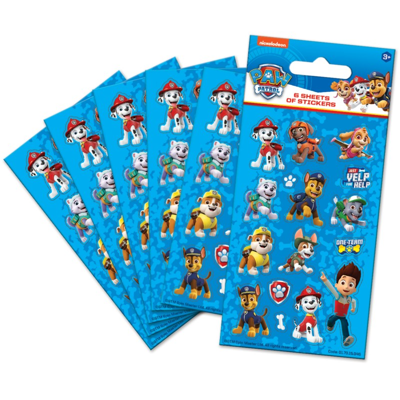 Party Bag Fillers Paw Patrol Novelty Banknotes 
