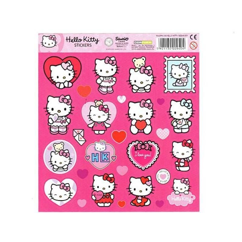 Hello Kitty Pink Collection Stickers, pk16
