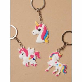 Unicorn Charm Keyring