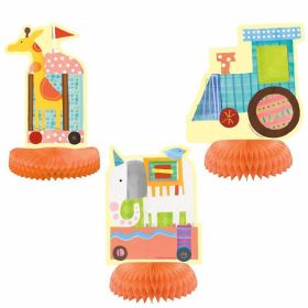 3 Circus Animal Centerpiece Decoration-Assorted