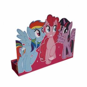 My Little Pony Stand-up Invitations, pk8