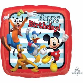 Mickey Roadster Happy Birthday Standard Foil Balloon