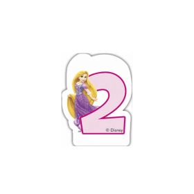 Age 2 Disney Princess Birthday Candle