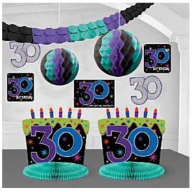 30th Birthday Room Decorating Kit