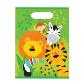 Animal Jungle Party Bags, pk8