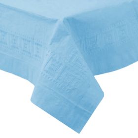 Baby Blue Paper Party Tablecover 1.37m x 2.74m