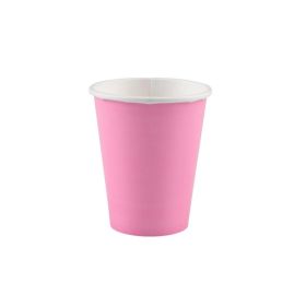 Baby Pink Paper Cups 266ml, pk8