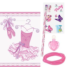 Pink Ballerina Pre Filled Party Bag (no.1), Plastic