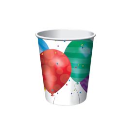 Balloon Blast Cups 266ml, pk8