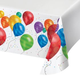 Balloon Blast Tablecover 1.37m x 2.59m