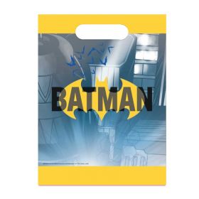 8 Batman Plastic Party Bags