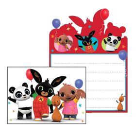 Bing Stand-up Party Invitation with Envelope, Single
