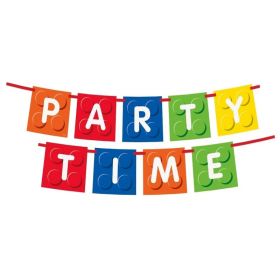 Building Blocks Party Banner