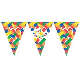 Block Party Happy Birthday Bunting 3.7m