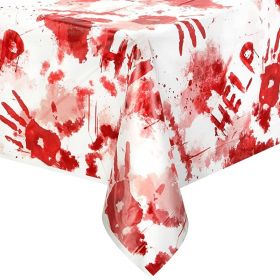 Sinister Surgery Bloody Plastic Tablecover 1.4m x 2.6m