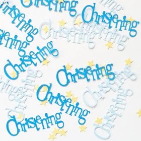 Christening Blue Bunting Party Confetti 14g