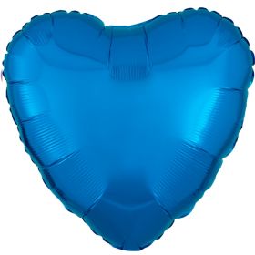 Blue Heart Foil Balloon