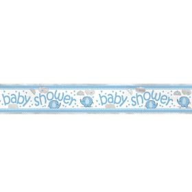 Blue Baby Shower Banners