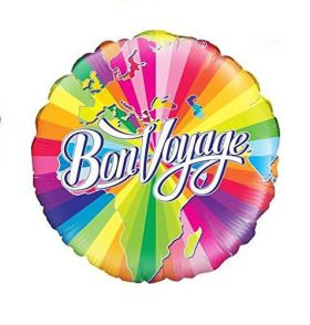 Bon Voyage 18" Foil Balloon