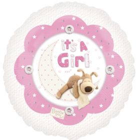 Boofle Baby Girl 18in Foil Balloon