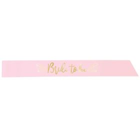 Bachelorette Bride to Be Satin Sash