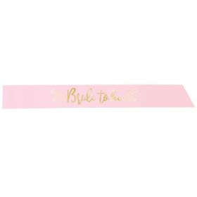 Bachelorette Bride to Be Satin Sash