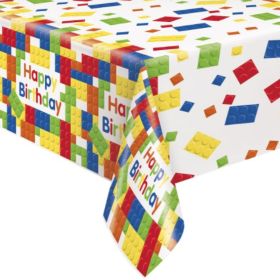 Building Blocks Party Tablecover