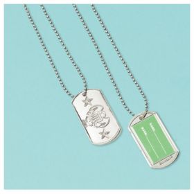 Electroplated Dog Tag