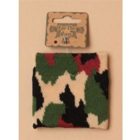 Camouflage Knitted Wristband