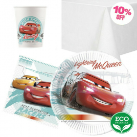 Cars High Speed Party Tableware Pack for 8
