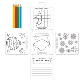 Christmas Activity Pack with pencils