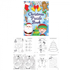 Christmas Fun Puzzle Book