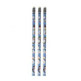 Joyful Snowman Christmas Pencil