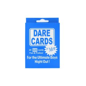 Dare Cards for men for the Ultimate Boys Night out